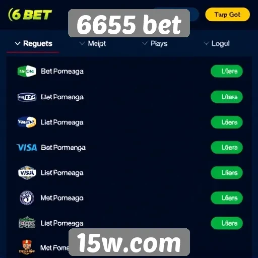 Revisão das opções de pagamento disponíveis no 6655 bet